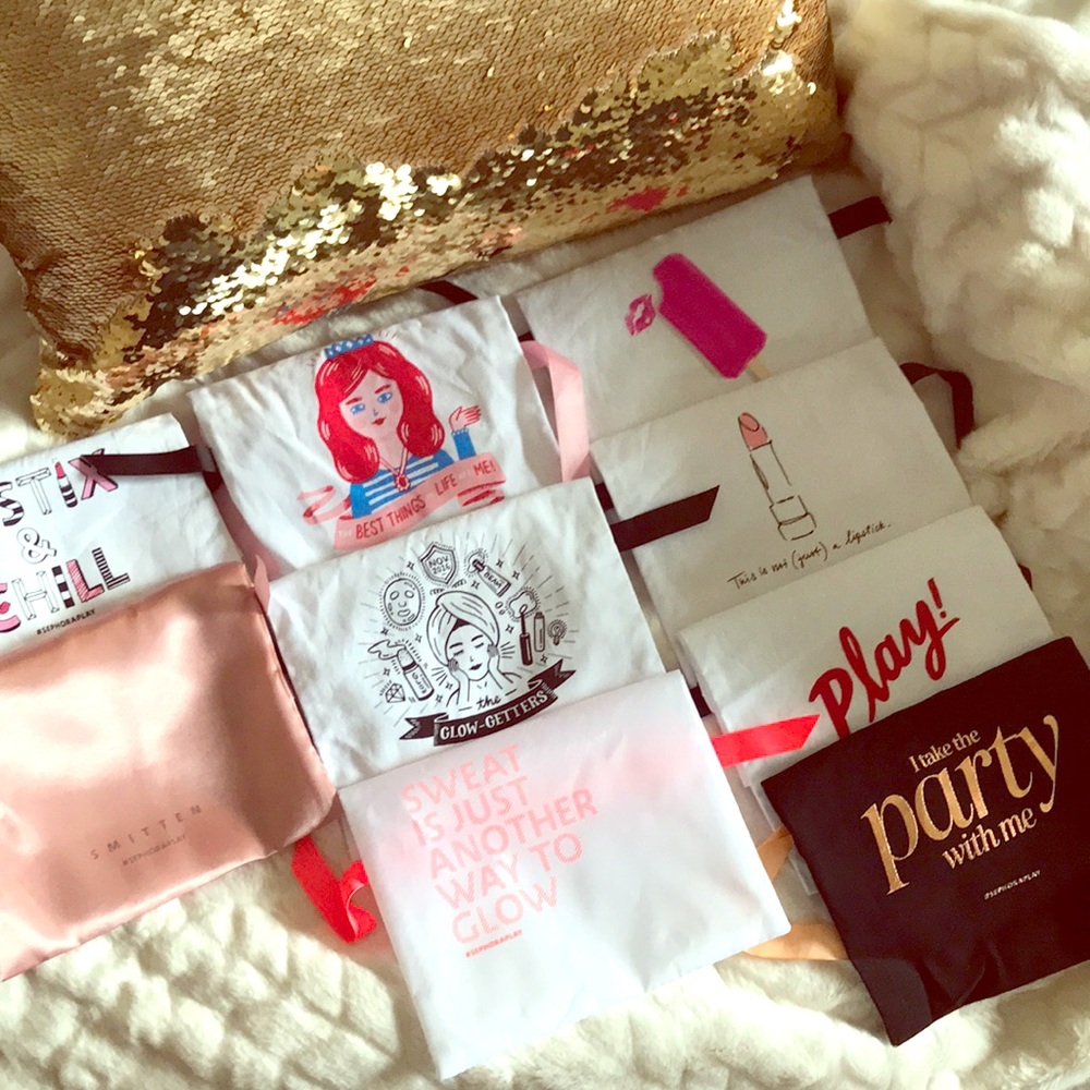 9 Sephora Play Bags New